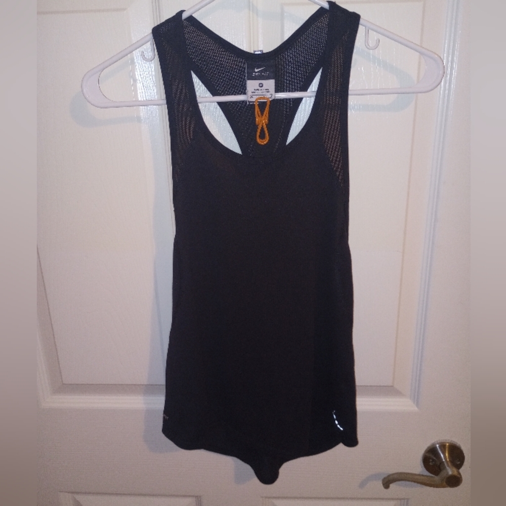 Women's Nike Racer back tank top sz XS Black